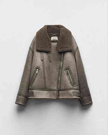 Дубленка женская на змейке M Харьков