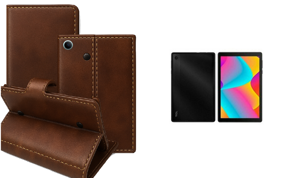 Книжка-трансформер для планшета Tcl Tab 10 Gen 2 (2023), колір Black Buno-Red Київ - фото 1