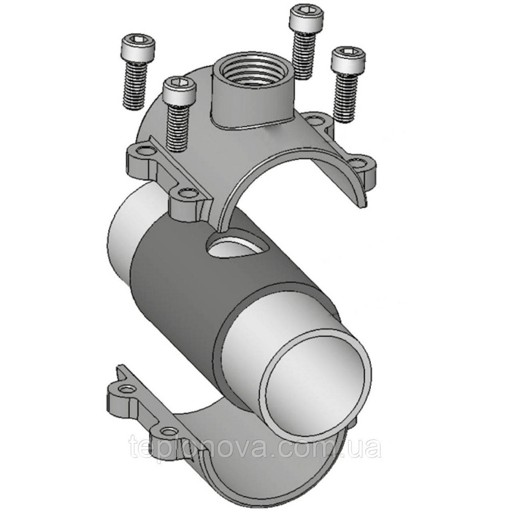 Врезка в трубу с внутренней резьбой DN20(26,5-27,3 мм) х 1/2″ OBD AGAflex Черновцы - изображение 2