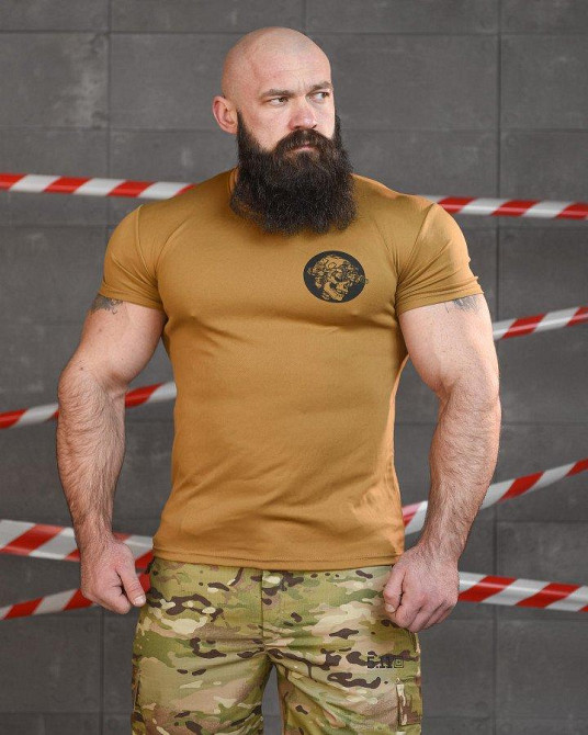 Тактична терморегулююча футболка SABUR дива кайот ВТ6566 Одесса - изображение 2