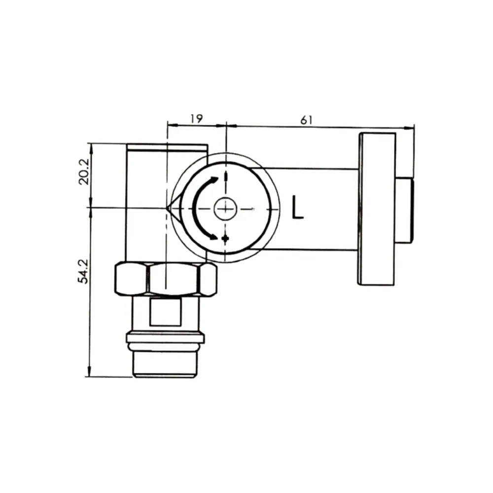 Комплект кранов Thermo Alliance Standart 1/2