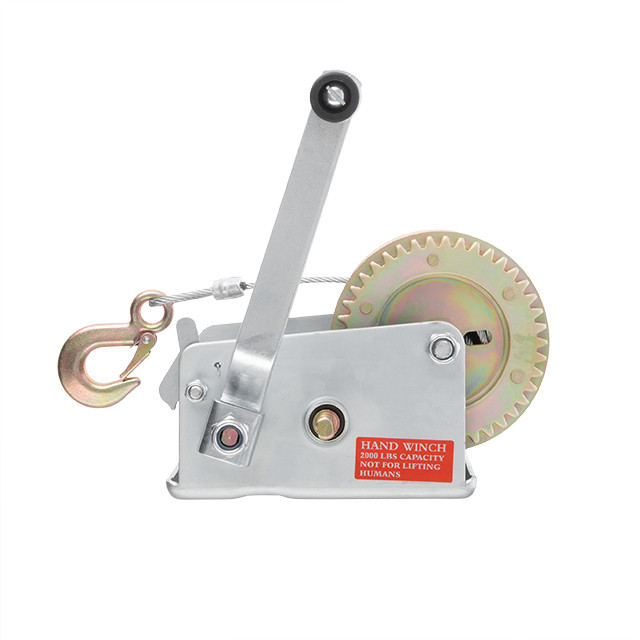 Лебідка барабанна INTERTOOL GT1455, тягове зусилля 900 кг, сталевий трос - інструмент, що вартий уваги Львів - фото 3