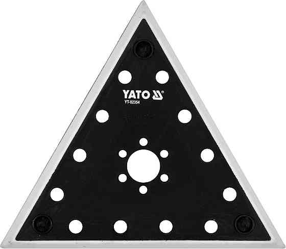 Насадка треугольная для шлифмашины YT-82350 YATO : 280 мм [20/60] Одесса