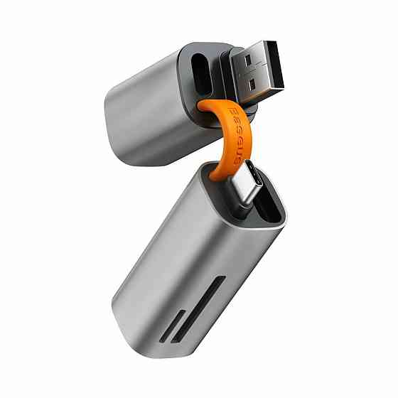 Кард-рідер Baseus mini-cabin card reader Space Gray Киев