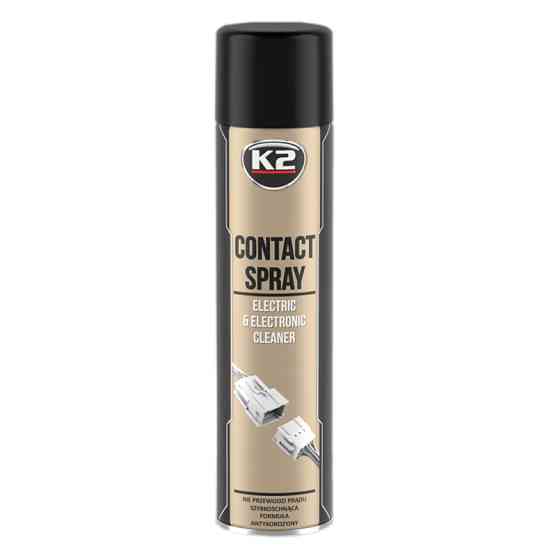 Смазка для электроконтактов K2 Contact Spray прозрачная аэрозоль 600мл Львов