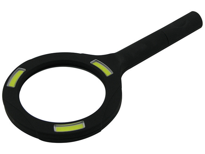 Лупа ручная с подсветкой Magnifying Glass Lens 9033 Полтава - изображение 1