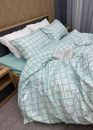 Комплект постельного белья, Decorator Bianca Полуторный 145х215 голубой с белым (88-009) Киев