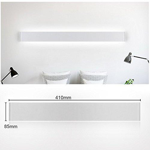 Настенный LED-светильник ELINKUME 41 см 14W 1540 лм, бра для зеркала и ванной, теплый желтый свет Киев - изображение 9
