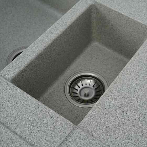 VALESO Гранітна мийка для кухні VALESO TOSKANA 7850W матова Сіра Київ