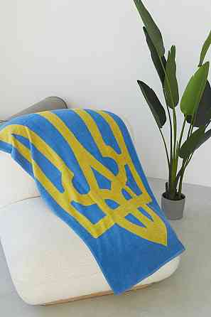 Рушник Ideal Textile з патріотичним дизайном 70х140 см (56860791) Чернівці