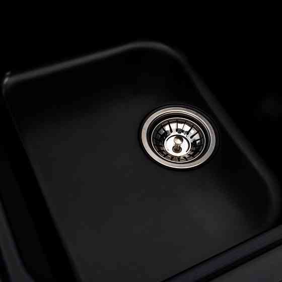 VALESO Гранітна мийка для кухні VALESO EQUATORIA 7950 матова Чорна Київ