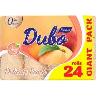 Туалетний папір Диво Premio Delicate Peach 3 шари 24 рулони (4820003837719) Вінниця