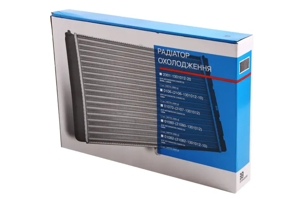 Радіатор 2108 алюм. «33 Standard» Вінниця - фото 4