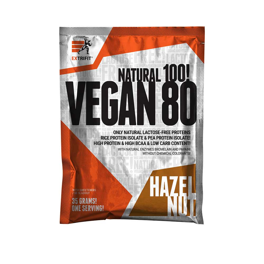 Протеин Extrifit VEGAN 80 35g (HAZELNUT) Луцк - изображение 1