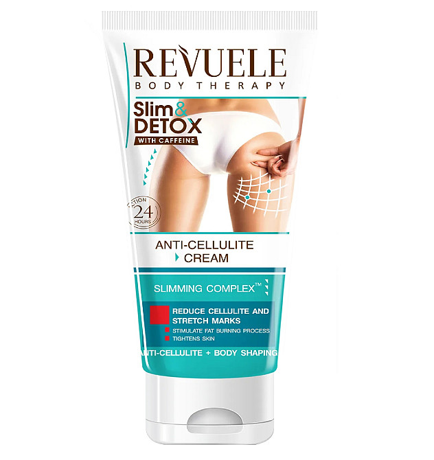 Антицеллюлитный крем с кофеином Slim & Detox Revuele 200 мл Киев - изображение 1