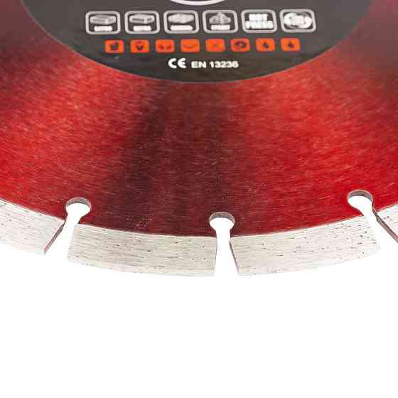 Коло відрізне сегментоване алмазне Ø230×22.2мм ULTRA (1916862) Рівне