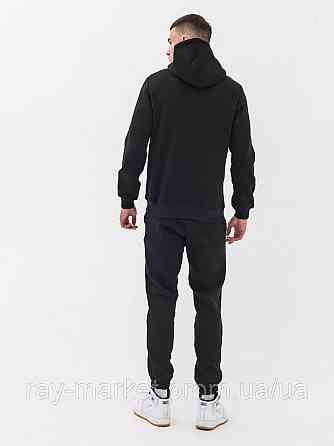 Костюм худі та штани Ray Basic чоловічий утеплений чорний (U0801М-Black) Київ