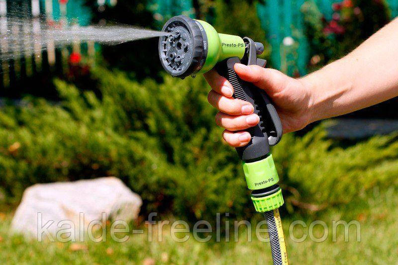 Пістолет для поливу пластиковий Presto-PS насадка на шланг (7202G) Харьков - изображение 10