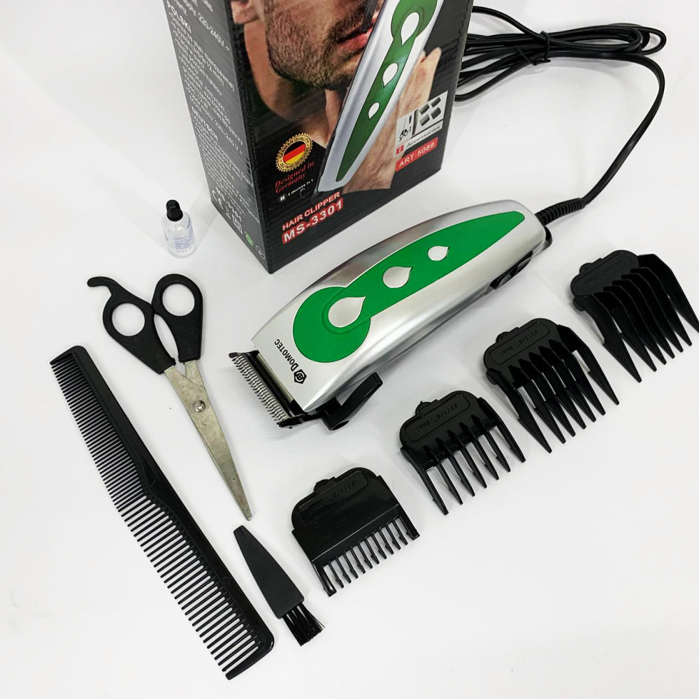 Професійна машинка для гоління голови Domotec, Машинка для стрижки короткої стрижки VM-83 Львів - фото 16