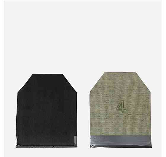 Комплект бронеплит для плитоноски 4-го класса Armox 600 25х30см (5.7мм 3.3 кг) Бронепластины Киев