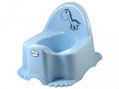 Горщик дитячий з музикою Dino light blue Київ