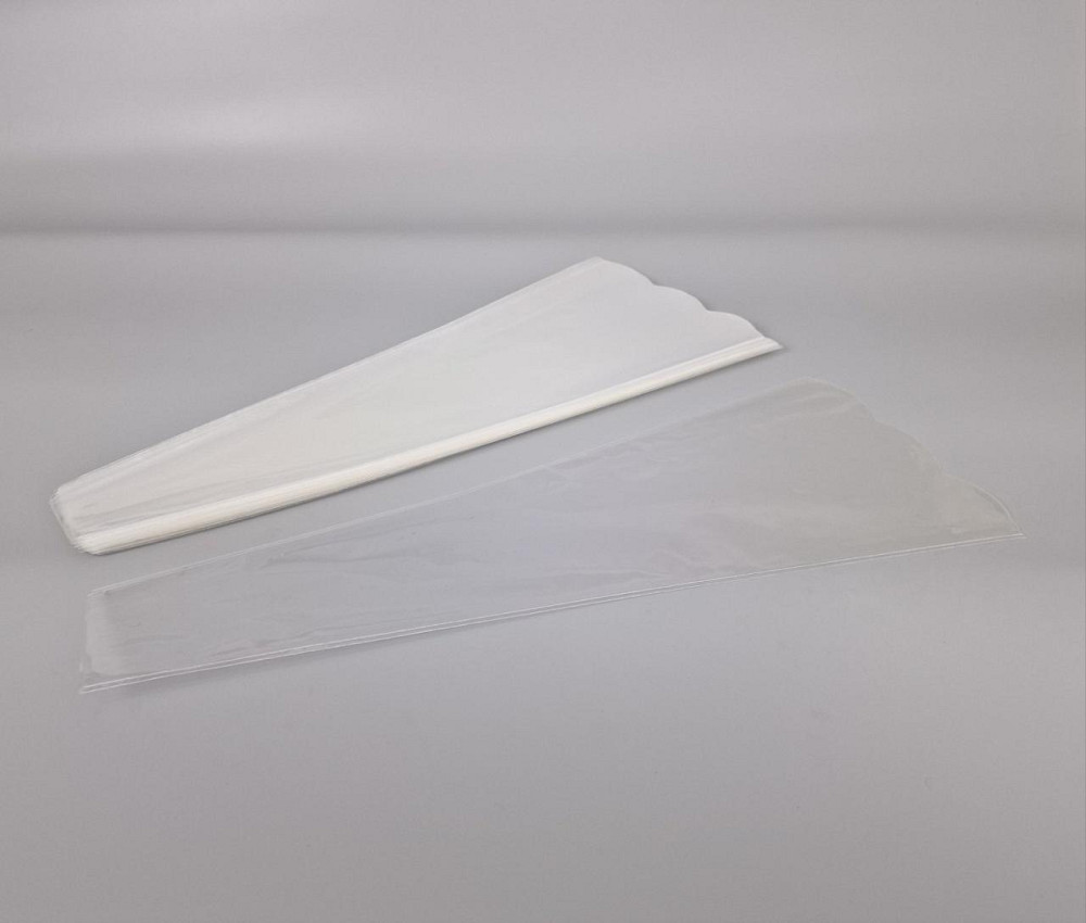 Конусне паковання під квіти h50/6низ/20верх прозоре (100 шт.) 186 (100 шт.) Харків - фото 1