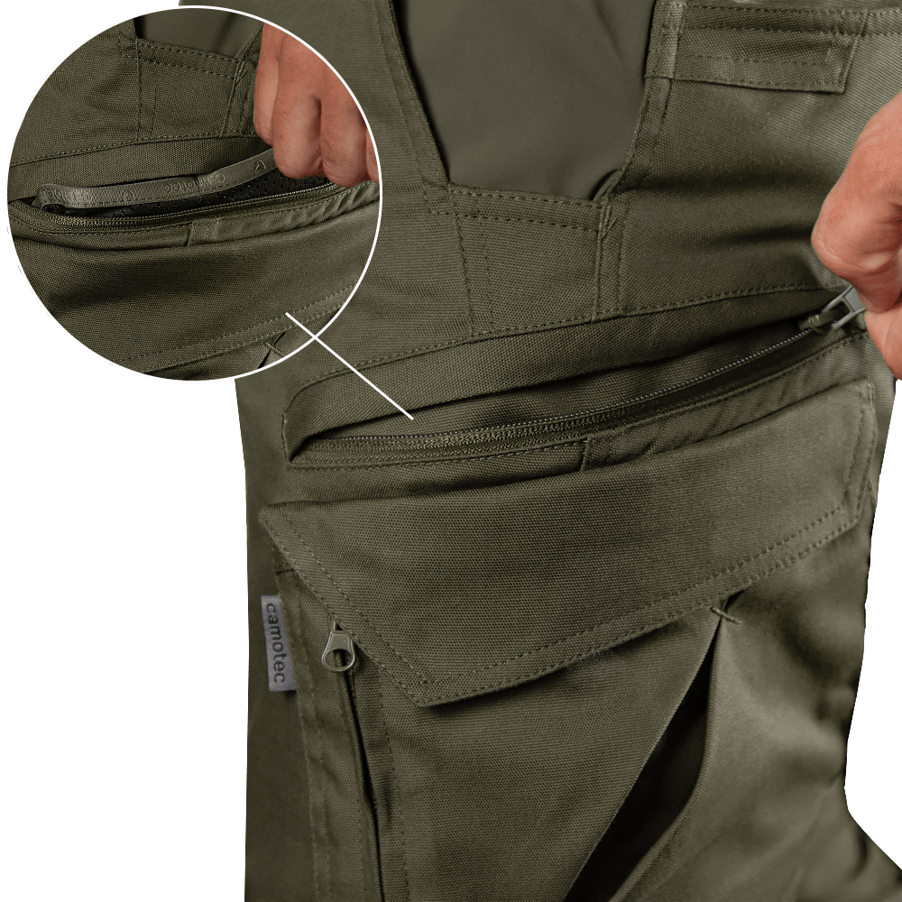 Тактические брюки Спартанец Canvas (Оливковые) размер 2XL Киев - изображение 8