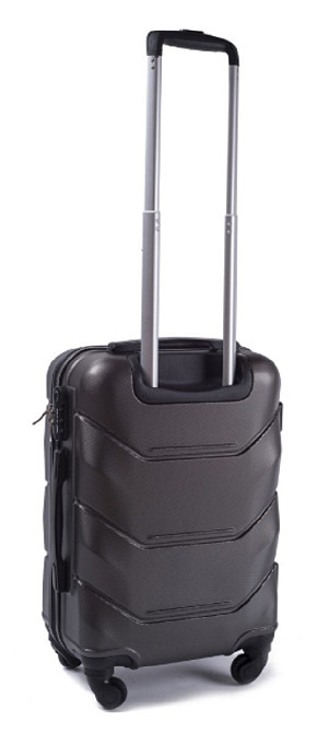 Чемодан пластиковый WINGS 147 малый 55 см графит Киев - изображение 6