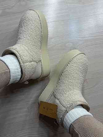 Угги женские Itts 1707-3 с мехом тедди на платформе молочные, 39, 24,5 см Киев