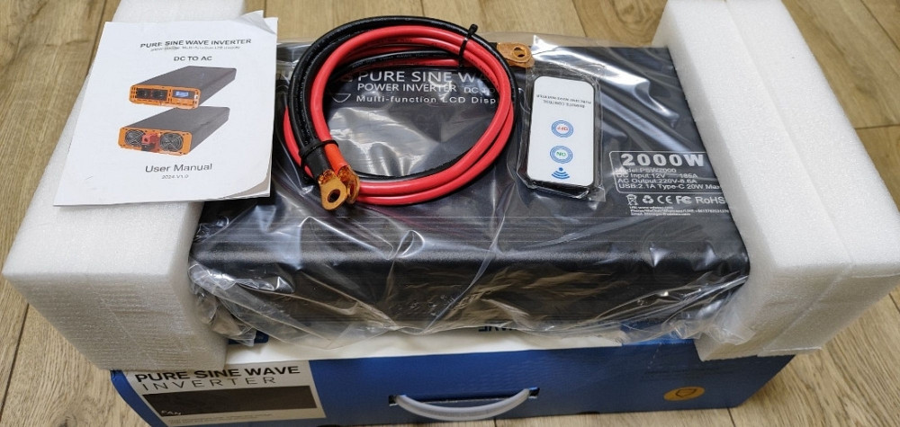 Інвертор 12v 220v  DATOUBOSS 2000W(4000W)Чистий синус. Харків - фото 8