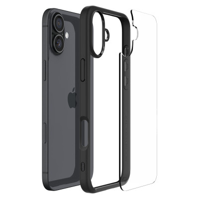 Чехол для мобильного телефона Spigen iPhone 16 Ultra Hybrid Matte Black (ACS08201) Винница - изображение 7