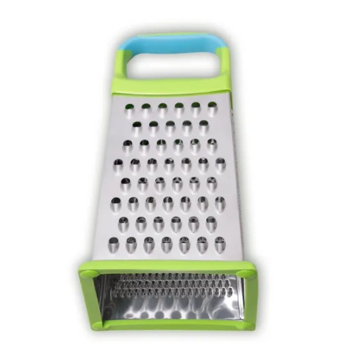 Терка 22см (4 типи лез) з пластиковою ручкою і антиковзаючою основою нержавіюча сталь KAMILLE Житомир - фото 6