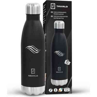 Термокружка Tavialo 500 мл матовий чорний колір (191500101) Вінниця