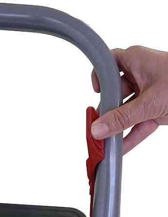 Лестница Rolser Taburete M/11 UNE 3 ступени Антрацит (MET004-1021) Киев