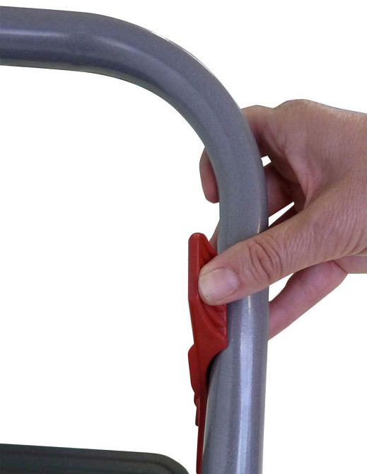 Лестница Rolser Taburete M/11 UNE 3 ступени Антрацит (MET004-1021) Киев - изображение 4