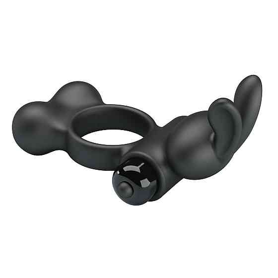 Эрекционное кольцо - Pretty Love Vibrant Penis Ring Yusuf Black Sex Aura Киев