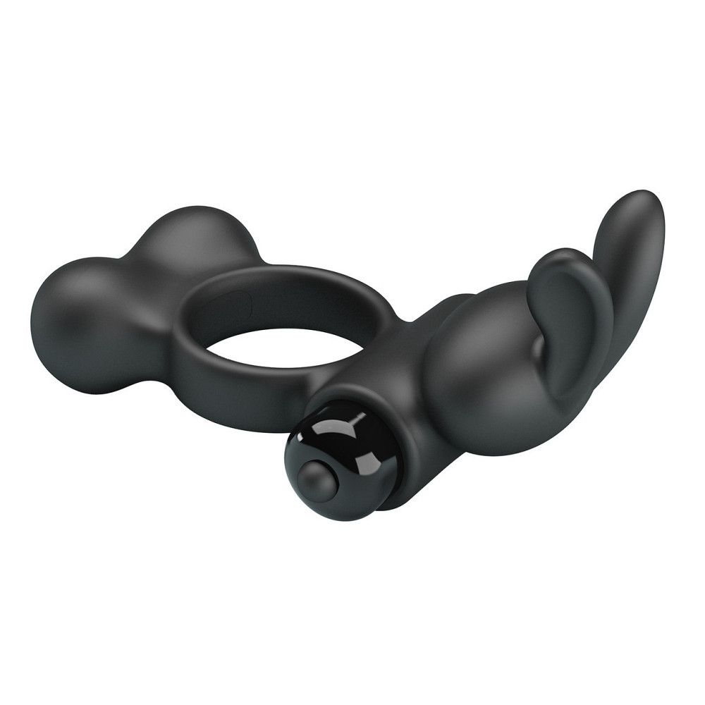 Эрекционное кольцо - Pretty Love Vibrant Penis Ring Yusuf Black Sex Aura Киев - изображение 6