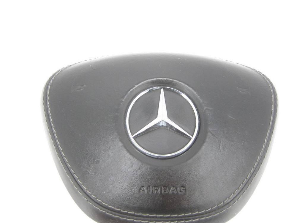 Mercedes-Benz  A2228600002 7J20 Подушка в кермо темно-сіра в шкірі S-Class W222 Одесса - изображение 1