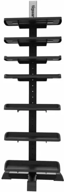 Тренажер Tiguar Stojak Uniwersalny 7 Półek Czarne Киев - изображение 1