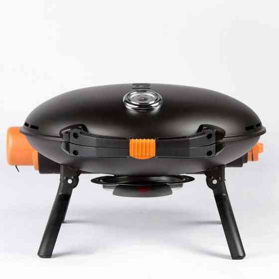 КОМПЛЕКТ Портативний переносний газовий гриль O-GRILL 600T, чорний + шланг в подарунок! Код: 011677 Рівне