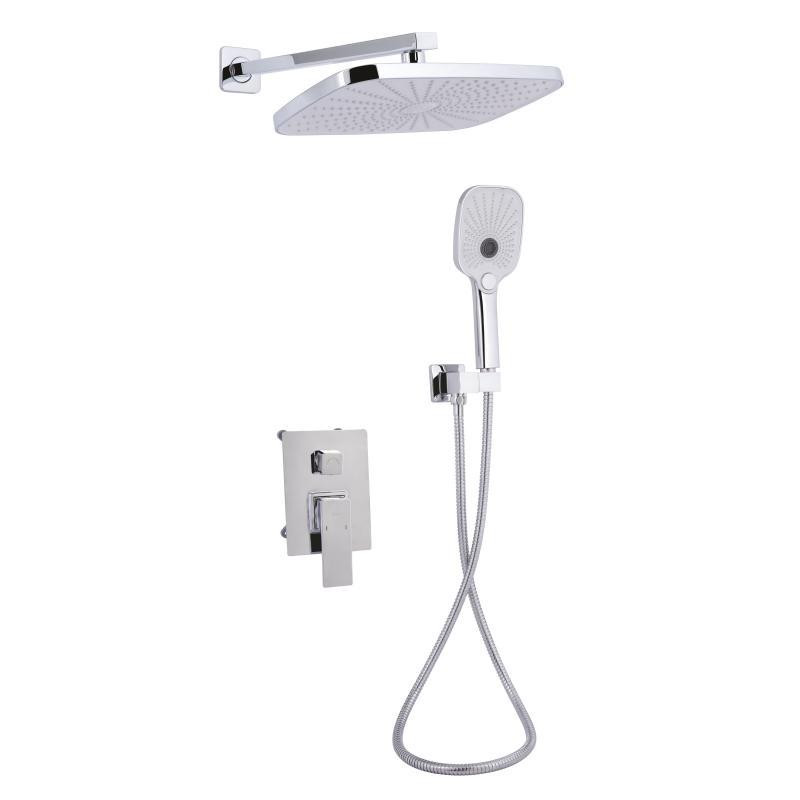 Душевая система скрытого монтажа Qtap Gemini на два потребителя QTGEM113CRM45696 CRM Киев - изображение 1