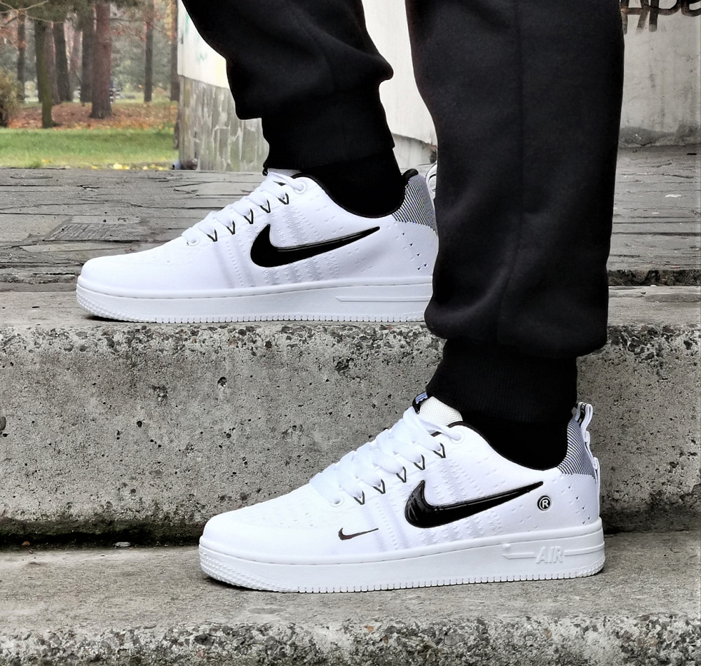 Кроссовки Nike Force Белые Мужские Форсы Найк (размеры: 40,41,42,43) Днепр - изображение 8