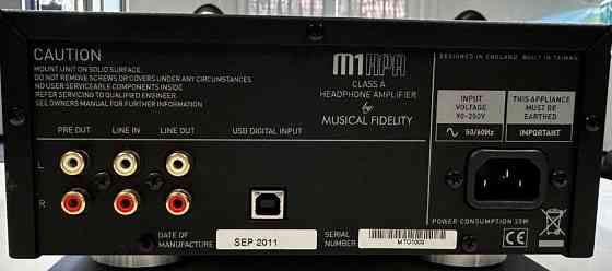 Підсилювач для навушників Musical Fidelity M1 HPA Харків