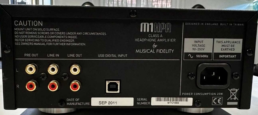 Усилитель для наушников Musical Fidelity M1 HPA Харьков - изображение 2