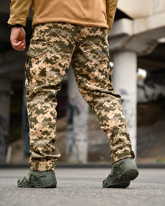 Зимові штани на флісі піксель x ВТ6816 XL Одеса - фото 3