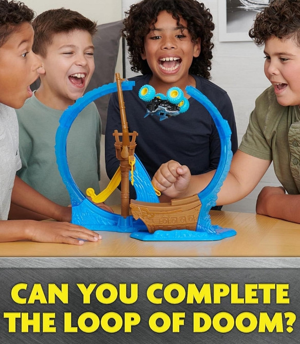 Трек Monster Jam Loop of Doom Stunt Playset Hot wheels. Харьков - изображение 2