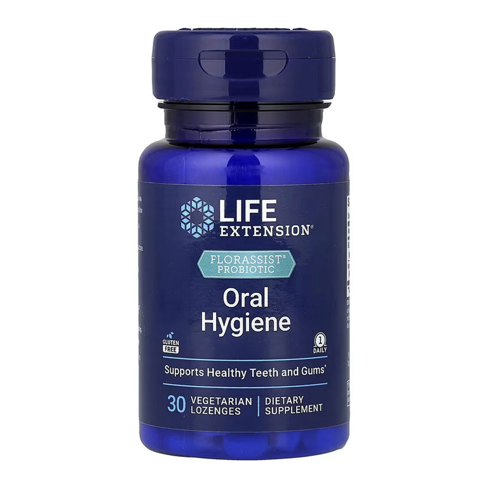 Пробіотик для зубів Life Extension Florassist Oral Hygiene 30 пастилок Київ - фото 1