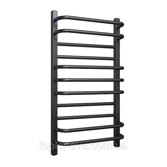 Сушарка для рушників водяна неіржавка Грандіс 500х800, чорний муар Чернівці