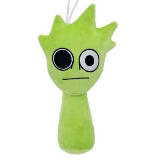 М'яка іграшка Спрункі лаймовий Овакс 20 см OWAKCX Sprunki Incredibox Київ