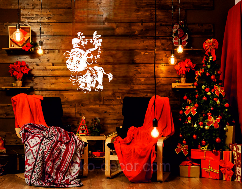 Декоративне настінне Панно «Олень», Декор на стену Київ - фото 3